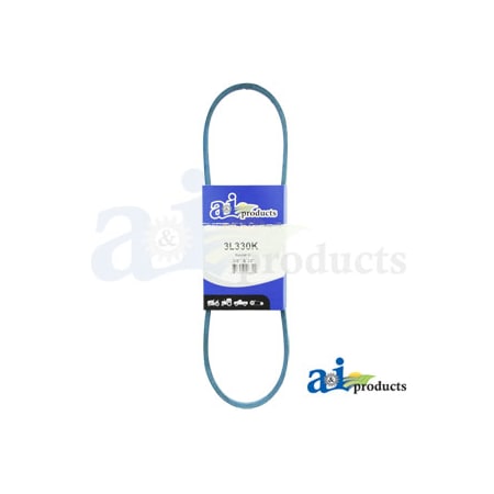 A & I Products Aramid Blue V-Belt (3/8" X 33" ) 14" x3.5" x0.5" A-3L330K